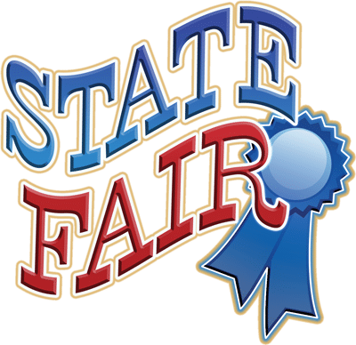 State Fair with a blue ribbon