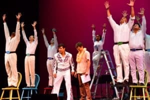Cast of Honeymoon in Vegas
