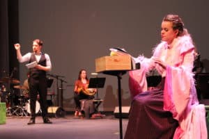 Cast of Sunday in the Park with George