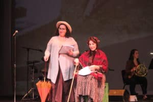 Cast of Sunday in the Park with George