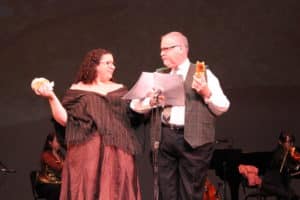 Cast of Sunday in the Park with George