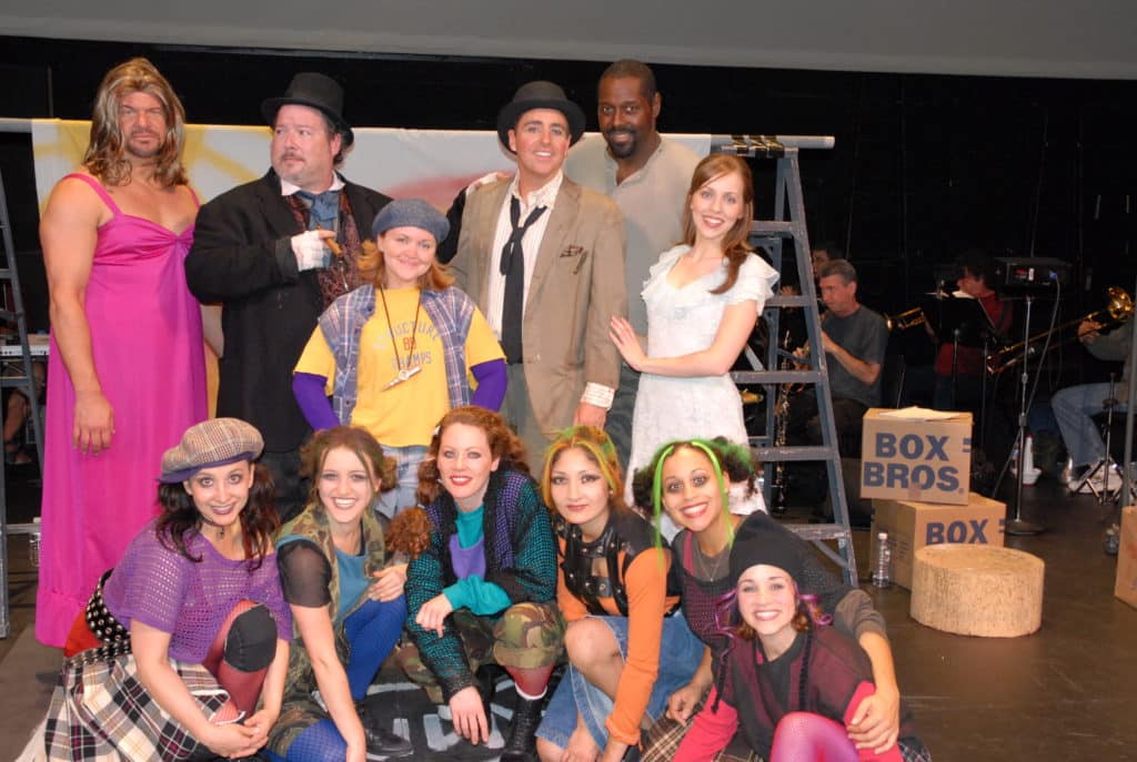 Cast of Roar of the Greasepaint